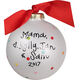 You're the Greatest Mom Glass Christmas Ornament Image 2 of 3